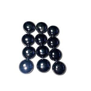 ROUND Silver Knobs Lot of 12 kitchen cabinet drawer bath